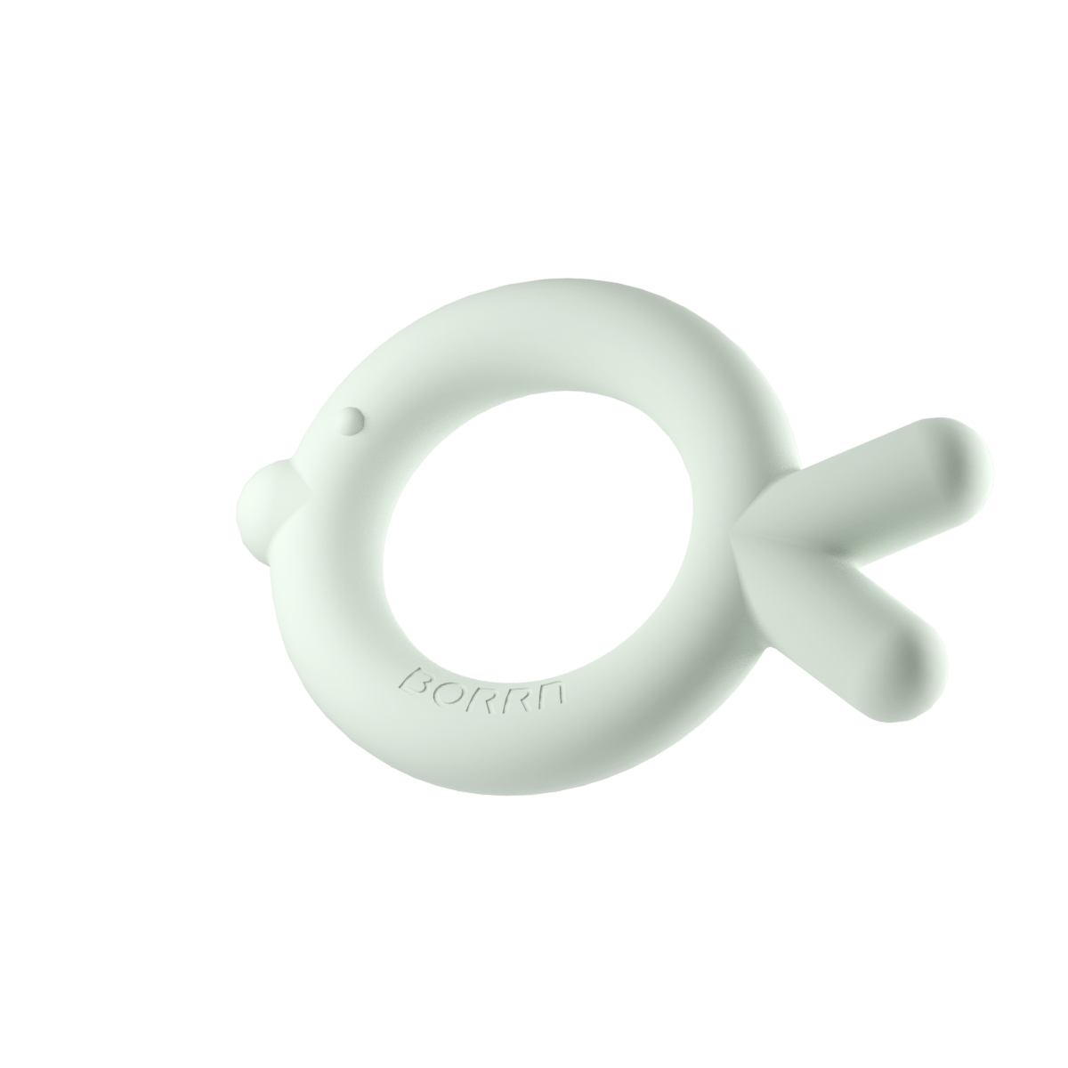 Teether Fish Green